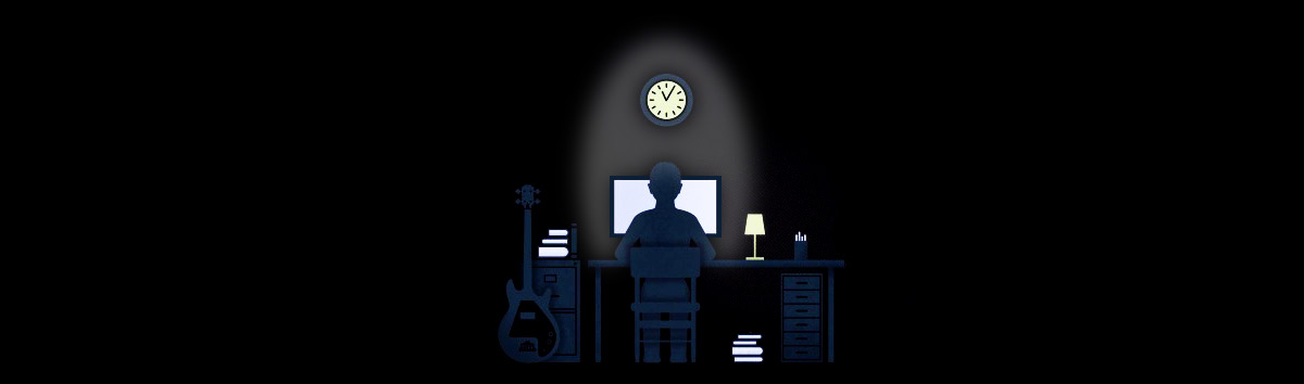 burning the midnight oil for growth hacking